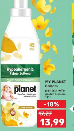 Kaufland MY PLANET Balsam pentru rufe golden blossom Ofertă
