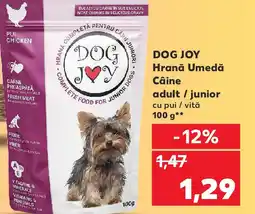 Kaufland DOG JOY Hrană umedă Câine adult / junior cu pui / vită Ofertă