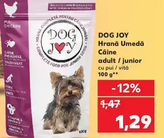 Kaufland DOG JOY Hrană umedă Câine adult / junior cu pui / vită Ofertă