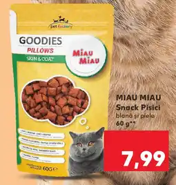 Kaufland MIAU MIAU Snack Pisici Ofertă