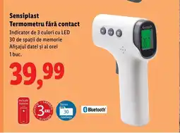 Lidl Sensiplast Termometru fără contact Ofertă