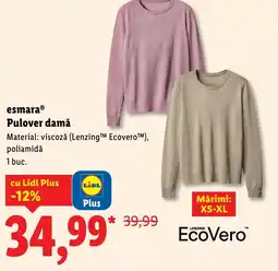 Lidl EsmaraⓇ Pulover damă Ofertă
