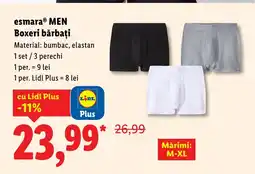 Lidl EsmaraⓇ Men Boxeri bărbaţi Ofertă