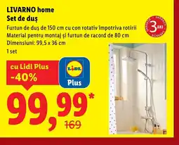 Lidl LIVARNO HOME Set de duş Ofertă