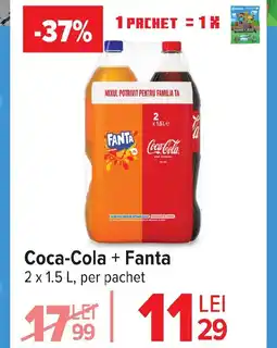 Carrefour Coca-Cola + Fanta Ofertă