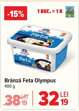 Carrefour Brânză Feta Olympus Ofertă