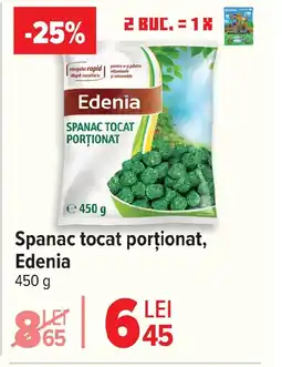 Carrefour Spanac tocat porţionat, Edenia Ofertă