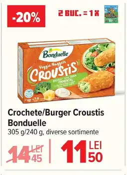 Carrefour Crochete/Burger Croustis Bonduelle Ofertă