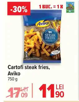 Carrefour Cartofi steak fries, Aviko Ofertă