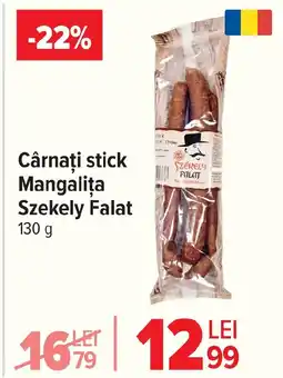 Carrefour Cârnaţi stick Mangaliţa Szekely Falat Ofertă