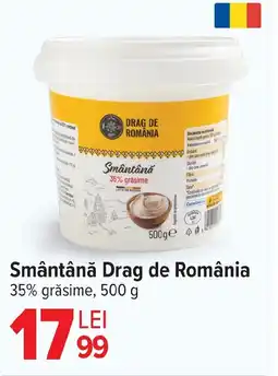Carrefour Smântână Drag de România Ofertă