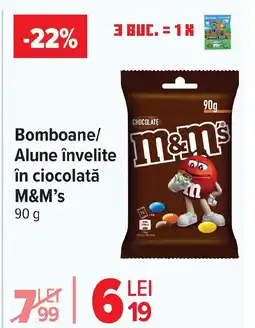 Carrefour Bomboane/ Alune învelite în ciocolată M&M's Ofertă