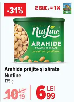 Carrefour Arahide prăjite și sărate Nutline Ofertă