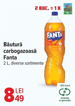 Carrefour Băutură carbogazoasă Fanta Ofertă