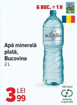 Carrefour Apă minerală plată, Bucovina Ofertă