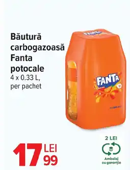 Carrefour Băutură carbogazoasă Fanta potocale Ofertă