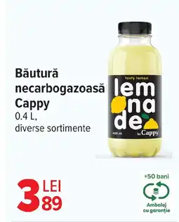 Carrefour Băutură necarbogazoasă Cappy Ofertă