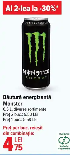 Carrefour Băutură energizantă Monster Ofertă