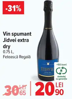 Carrefour Vin spumant Jidvei extra dry Ofertă