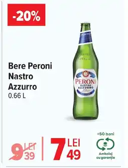 Carrefour Bere Peroni Nastro Azzurro Ofertă