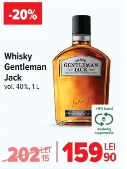 Carrefour Whisky Gentleman Jack Ofertă