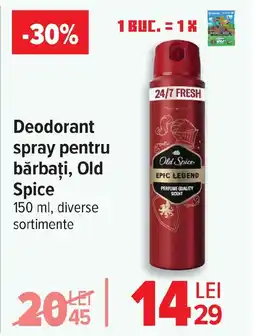 Carrefour Deodorant spray pentru bărbați, Old Spice Ofertă