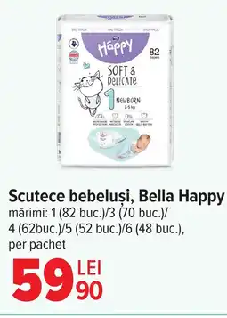Carrefour Scutece bebeluşi, Bella Happy Ofertă