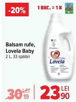 Carrefour Balsam rufe, Lovela Baby Ofertă