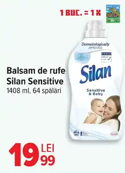 Carrefour Balsam de rufe Silan Sensitive Ofertă