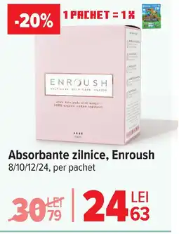 Carrefour Absorbante zilnice, Enroush Ofertă