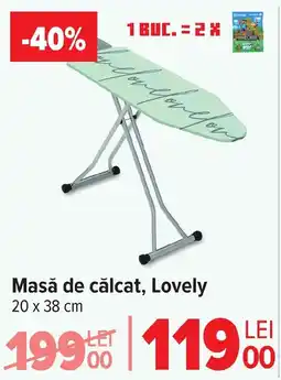 Carrefour Masă de călcat, Lovely Ofertă