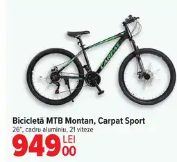Carrefour Bicicletă MTB Montan, Carpat Sport Ofertă