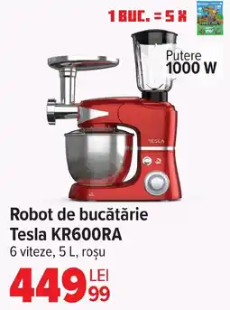 Carrefour Robot de bucătărie Tesla KR600RA Ofertă