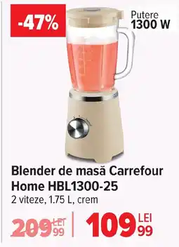 Carrefour Blender de masă Carrefour Home HBL1300-25 Ofertă