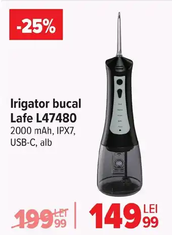 Carrefour Irigator bucal Lafe L47480 Ofertă