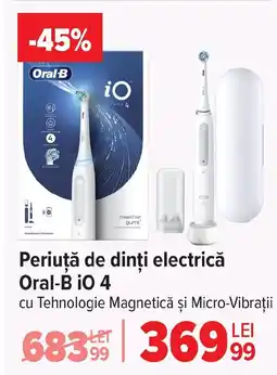 Carrefour Periuţă de dinți electrică Oral-B iO 4 Ofertă