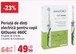 Carrefour Periuţă de dinți electrică pentru copii GIOsonic 460C Ofertă