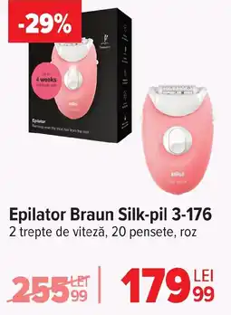 Carrefour Epilator Braun Silk-pil 3-176 Ofertă