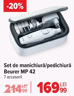 Carrefour Set de manichiură/pedichiură Beurer MP 42 Ofertă