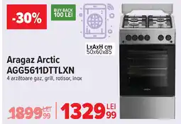 Carrefour Aragaz Arctic AGG5611DTTLXN Ofertă