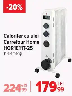 Carrefour Calorifer cu ulei Carrefour Home HOR1E11T-25 Ofertă