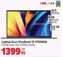 Carrefour Laptop Asus VivoBook 15 X1504VA Ofertă