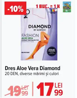 Carrefour Dres Aloe Vera Diamond 20 DEN Ofertă