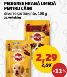 Penny Pedigree hrană umedă pentru câini Ofertă