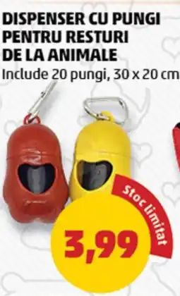 Penny Dispenser cu pungi pentru resturi de la animale Ofertă