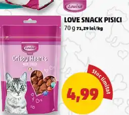Penny Louisa Love snack pisici Ofertă