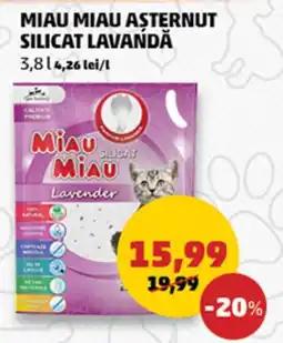 Penny Miau miau aşternut silicat lavandă Ofertă