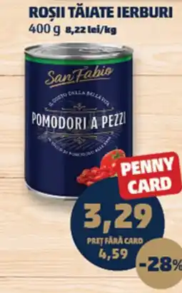 Penny San Fabio Roşii tăiate ierburi Ofertă
