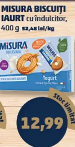 Penny Misura biscuiti iaurt cu îndulcitor Ofertă
