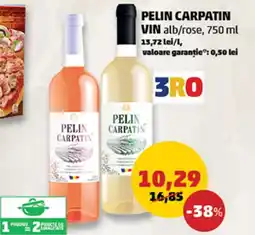 Penny Pelin carpatin vin alb/rose Ofertă